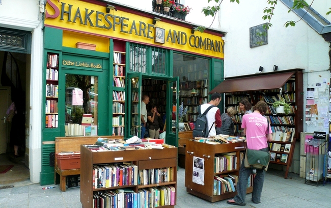 Книжарници и половина: Шекспир и Ко, Париж