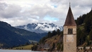 Топ 7 най-красиви потопени църкви - Решензее, Италия