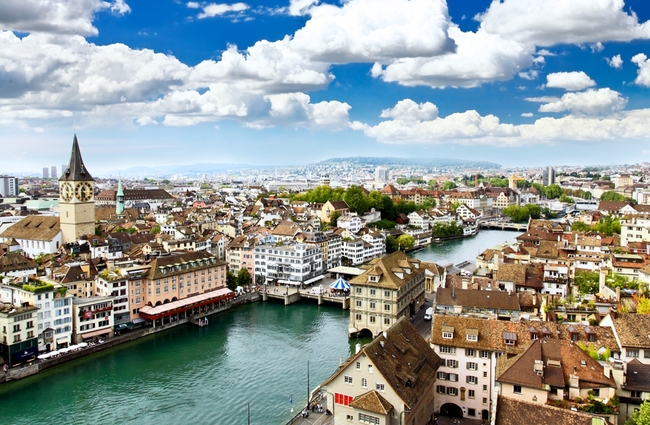 Седемте най-скучни места в света - Цюрих, Швейцария