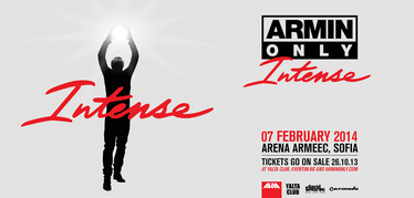 Armin Only Intense - Армин Ван Бюрен в Арена Армеец София