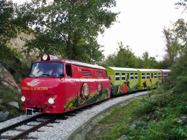 5 любими детски влакчета в Европа - Детската железница в Пловдив