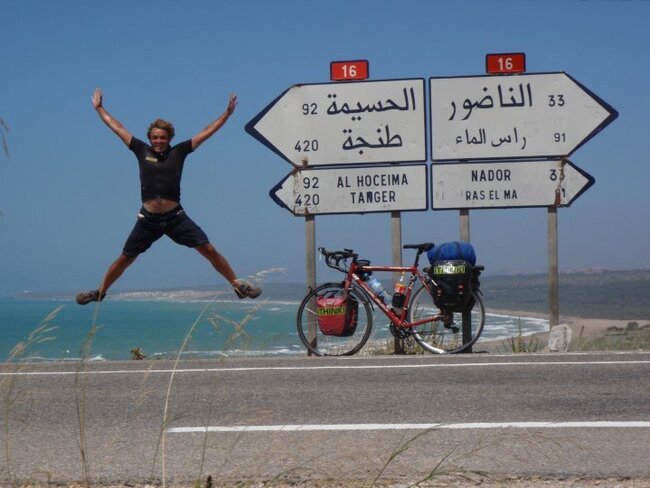 Вячеслав Стоянов: Един колоездач за пътешестването като дрога - Средиземноморската обиколка - Мароко
