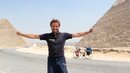 Вячеслав Стоянов: Един колоездач за пътешестването като дрога - Средиземноморската обиколка - Египетските пирамиди