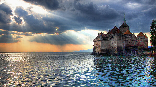 Най-красивите замъци в Европа - Шийон, Швейцария