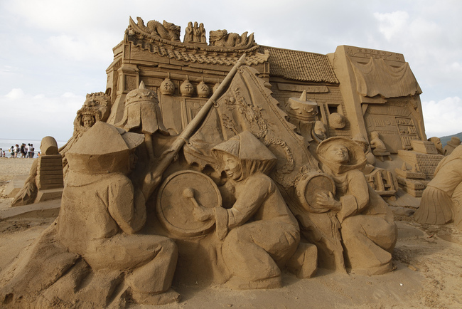 Магията на пясъчните скулптури (фотогалерия)