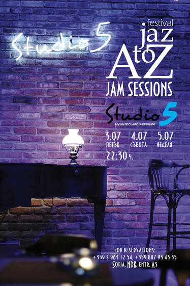 Studio 5 - официален домакин на джем сешъните към джаз фестивала A to Jazz