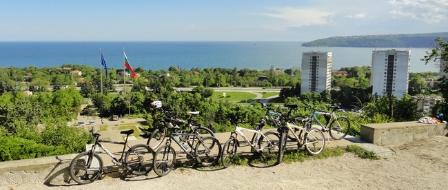 С колело от Варна до природен парк Златни пясъци