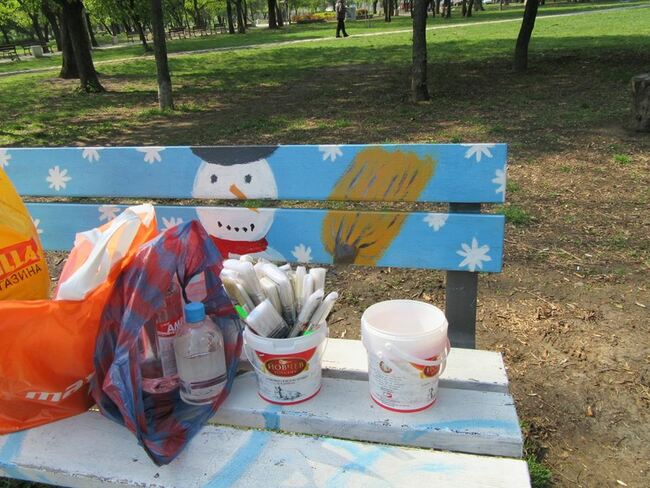 Ученици преобразиха столичния парк "Гео Милев"