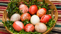 Най-старата рецепта за боядисване на великденски яйца
