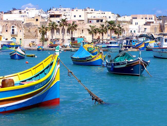 Топ 10 средиземноморски дестинации - цветна Малта