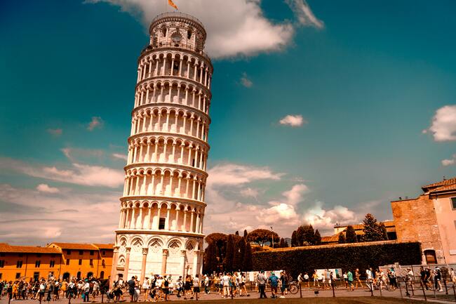 Интересни факти за Наклонената кула в Пиза, които вероятно не знаете