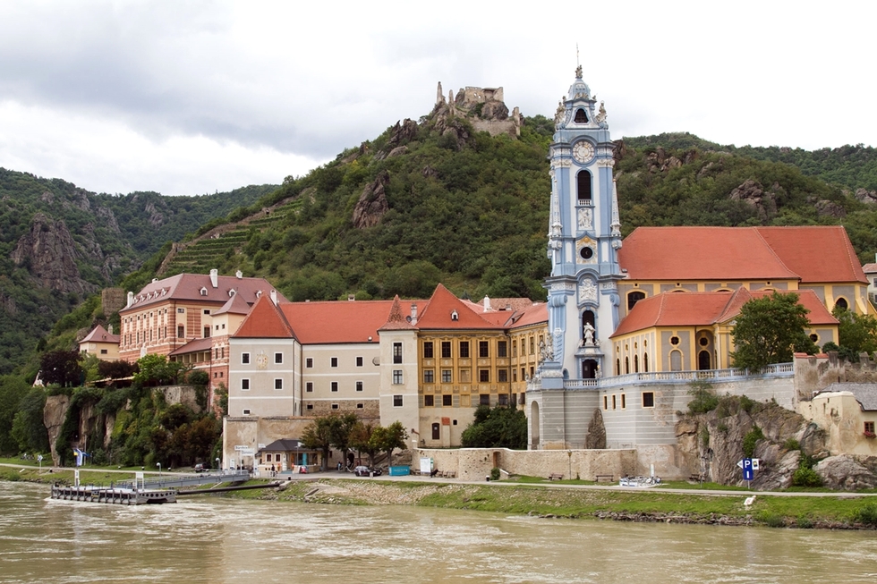 Тихият, бял Дунав в 40 удивителни снимки - Дюрнщайн, Австрия
