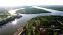 Тихият, бял Дунав в 40 удивителни снимки - Сливането на реките Сава и Дунав край Белград