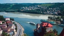 Тихият, бял Дунав в 40 удивителни снимки - Сливането на реките Дунав, Ин и Илц при Пасау, Германия