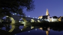 Тихият, бял Дунав в 40 удивителни снимки - Регенсбург, Германия, старият каменен мост