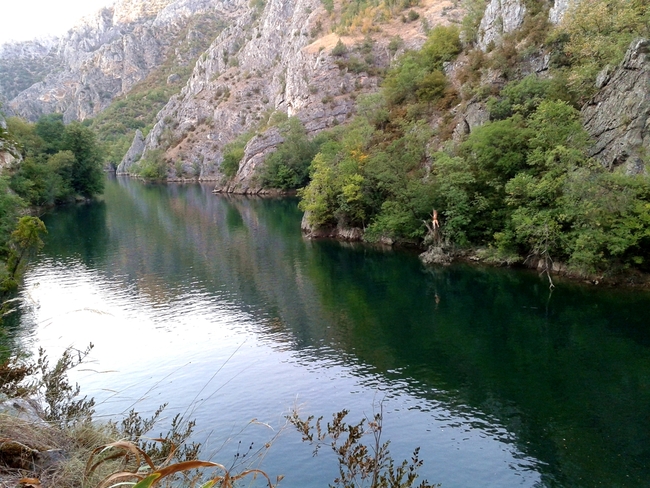 Изумрудено зелен каньон: Матка край Скопие - Каньонът Матка, Македония