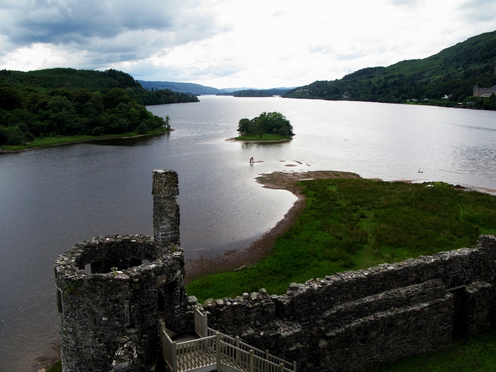 Най-изумителните изоставени места по света - Изоставен замък в Шотландия