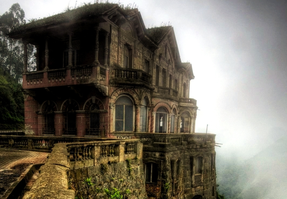 Най-изумителните изоставени места по света - Призрачният Хотел дел Салто, Колумбия