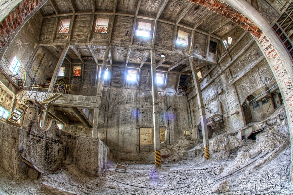 Най-изумителните изоставени места по света - Изоставена фабрика, Буенос Айрес, Аржентина