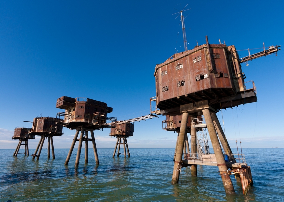 Най-изумителните изоставени места по света - Водни отбранителни съоръжения, Великобритания