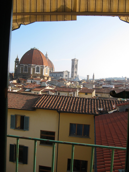 Стая с изглед към рая (фотогалерия) - Покривите на Флоренция
