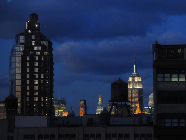 Стая с изглед към рая (фотогалерия) - Изглед от хотел в Ню Йорк