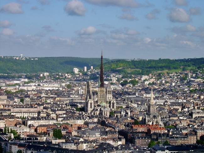 10-те най-красиви катедрали във Франция - Нотр Дам в Руан