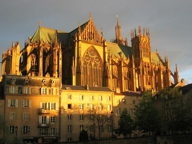 10-те най-красиви катедрали във Франция - Сент Етиен дьо Мец