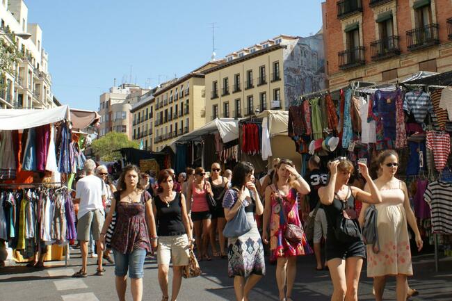 Как се прави нищо в Мадрид - Пазарът, на който има всичко