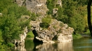 Село Ъглен и скалната арка над река Вит