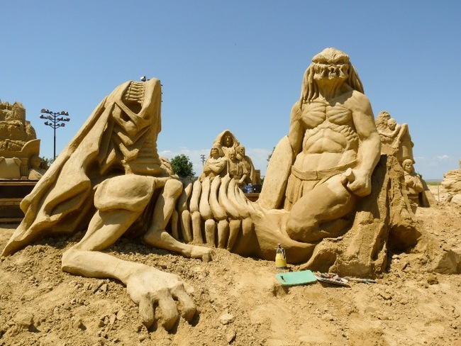 Фестивал на пясъчните фигури
