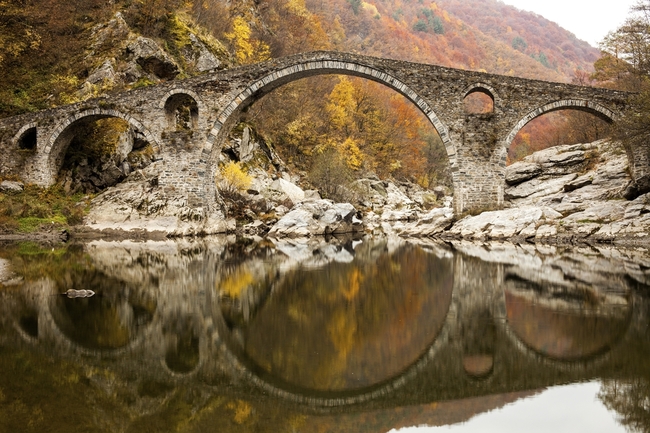 Маршрути по следите на есенните листа - Дяволският мост