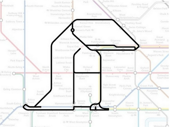 22 животни се крият в лондонското метро