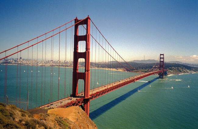 Топ 10 на най-красивите мостове в света - Голдън Гейт (Сан Франциско, САЩ)