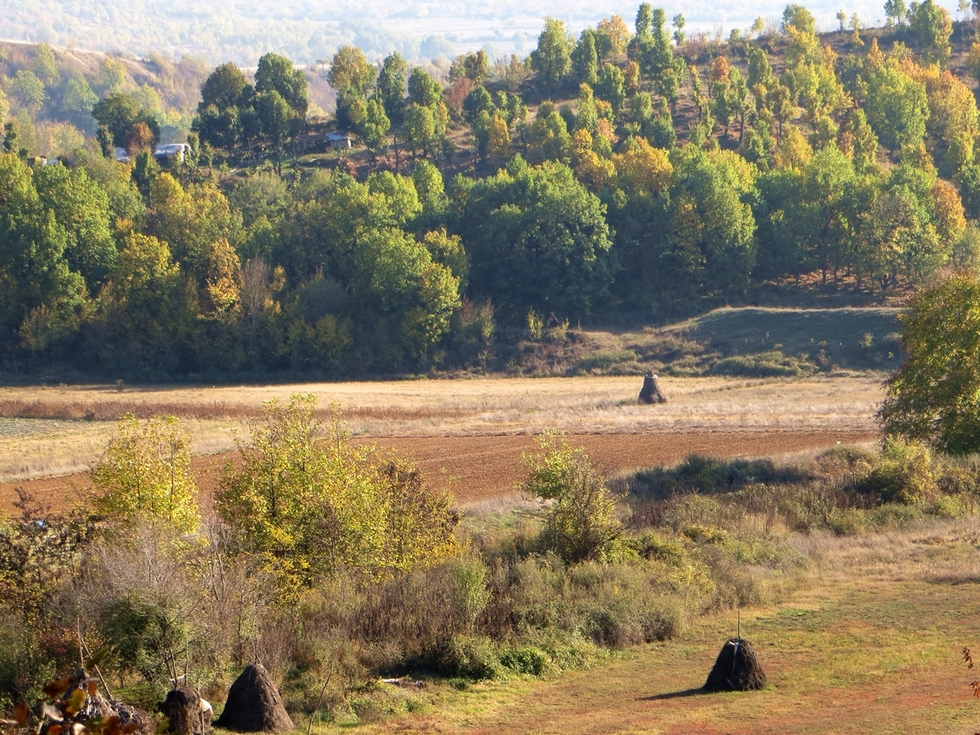 Удивителната есен в Югозападна България - Гледка от Самуиловата крепост