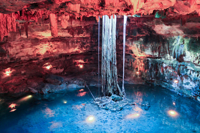Гмуркане в Юкатан - приказка от подводните пещери