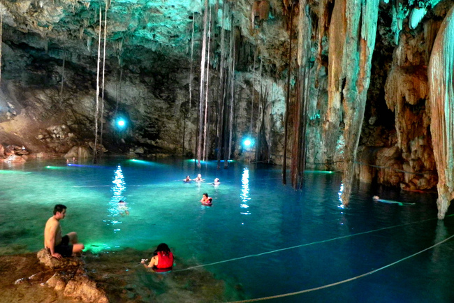 Гмуркане в Юкатан - приказка от подводните пещери
