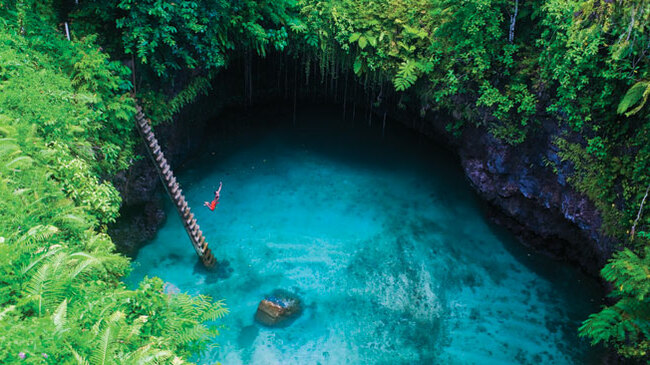 15 сюрреалистични места, които да видите в живота си - Океанската дупка То Суа в Самоа