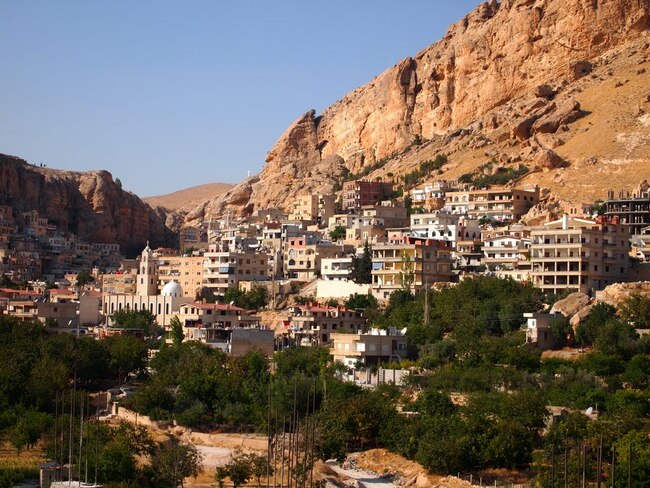 Малюла - сирийският град, издълбан в планината
