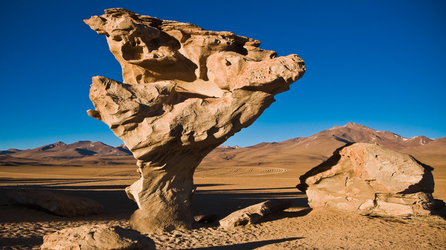 10 скални образувания, които ще завладеят сърцето ви - Пясъчното дърво, Боливия
