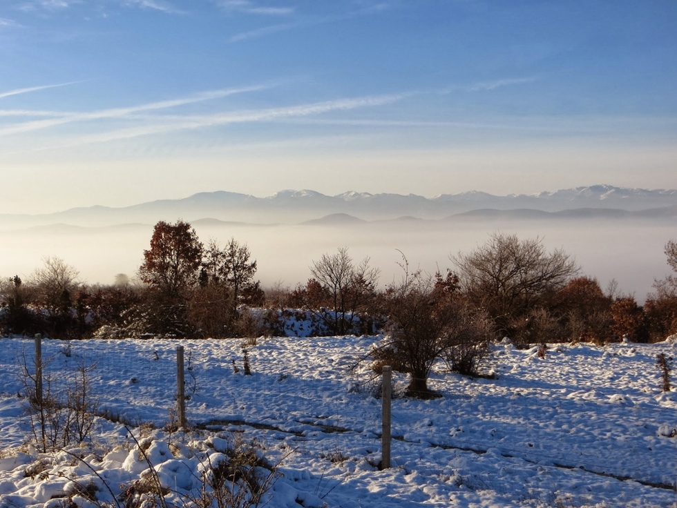 20 прекрасни зимни снимки от България - Автомагистрала Тракия