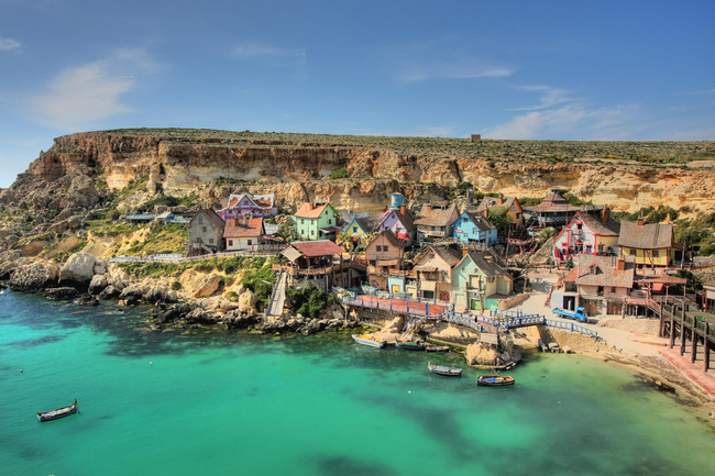 Малта: Забележителности на три острова - Селото на Попай