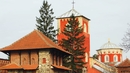 Жича – манастирът в яркочервено
