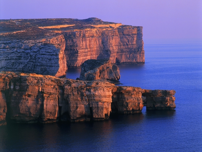 Синият прозорец на Малта