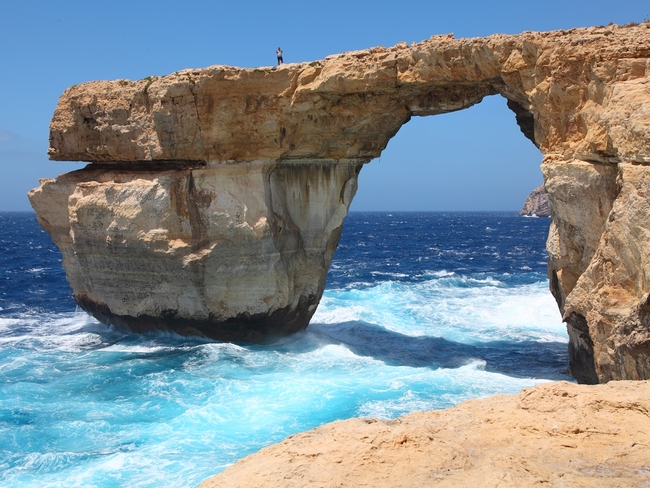 Синият прозорец на Малта