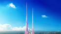 Новият най-висок небостъргач – в Китай и розов