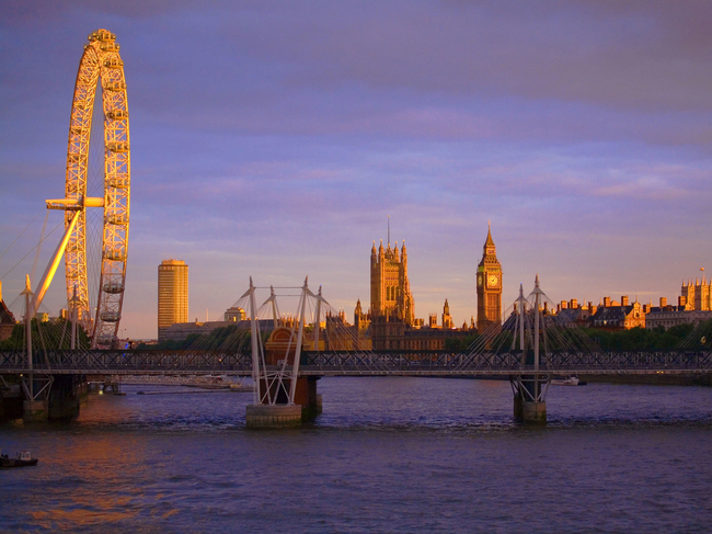 Най-великите виенски колела в Европа - Лондонското Око, Лондон, Великобритания