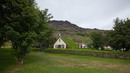 Последната църква с покрив от трева в Исландия