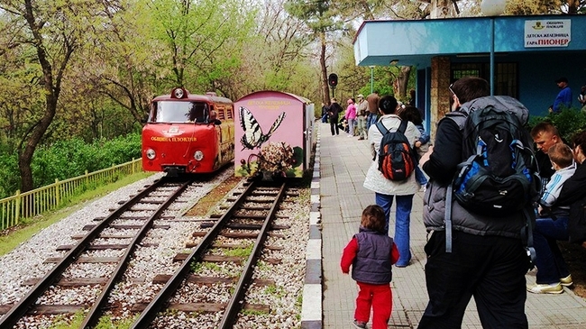 Детска железница Знаме на мира, Пловдив