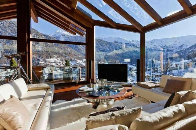 14 хотела, от които няма да ви се излиза (галерия) - The Chalet Zermatt Peak в Швейцария